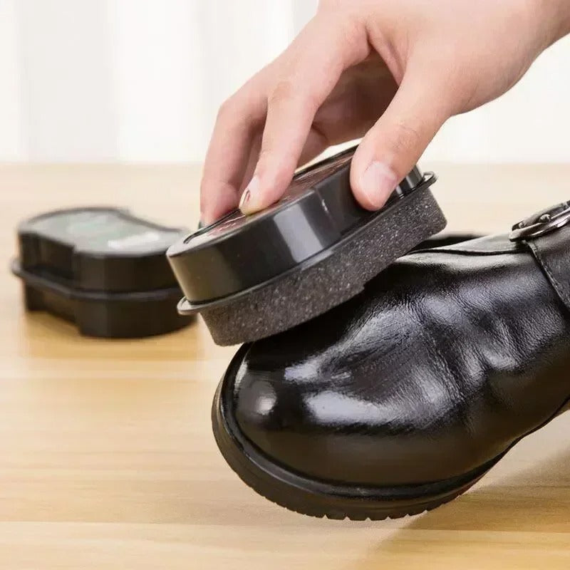 Spazzola per scarpe in pelle