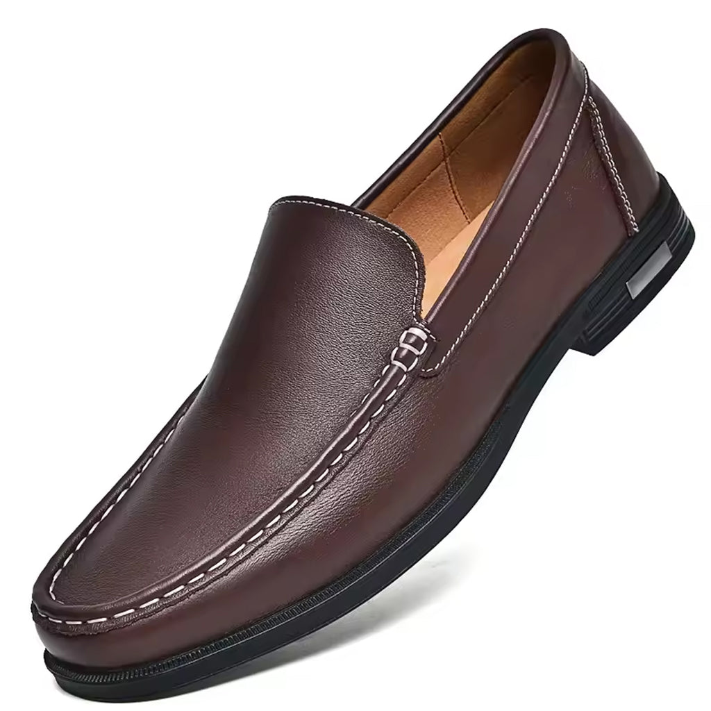 Mocassino casual in pelle per uomo
