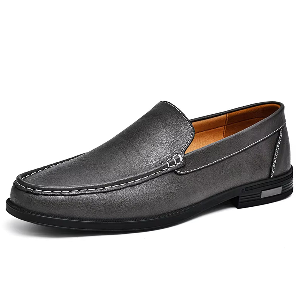 Mocassino casual in pelle per uomo