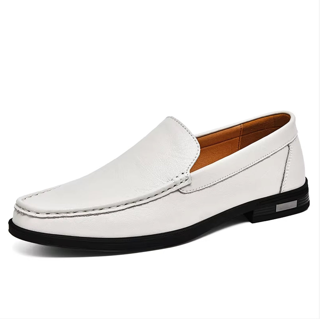 Mocassino casual in pelle per uomo
