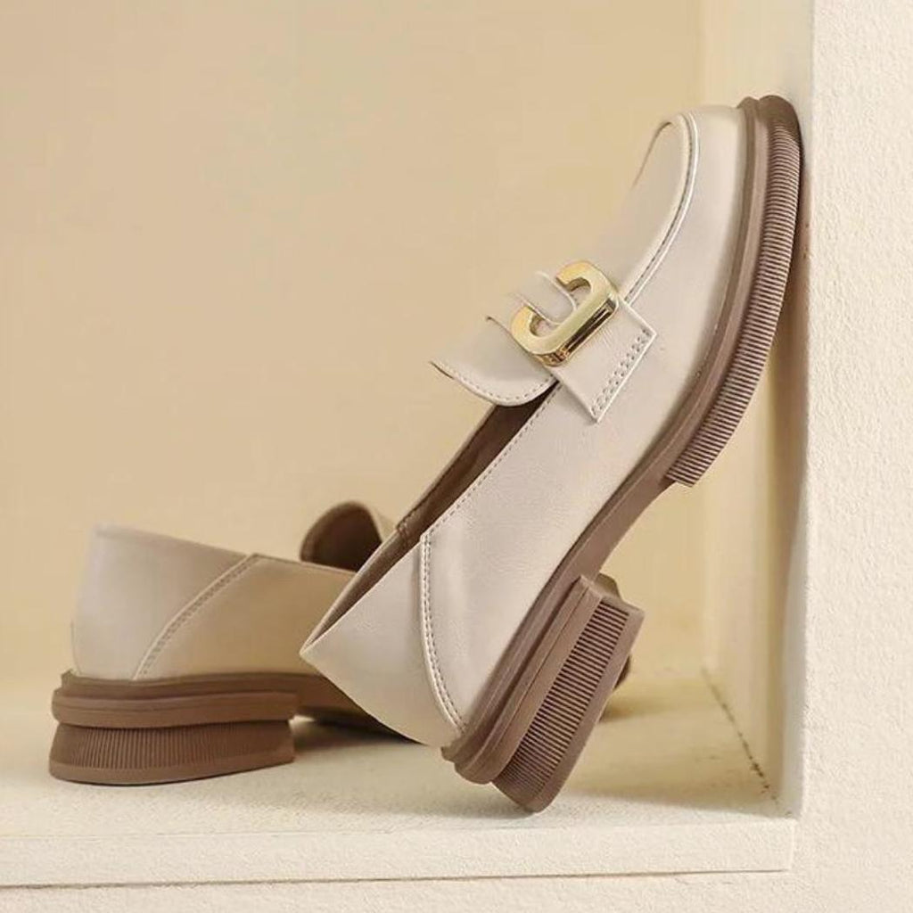 Mocassini morbidi ed eleganti in vera pelle per donna