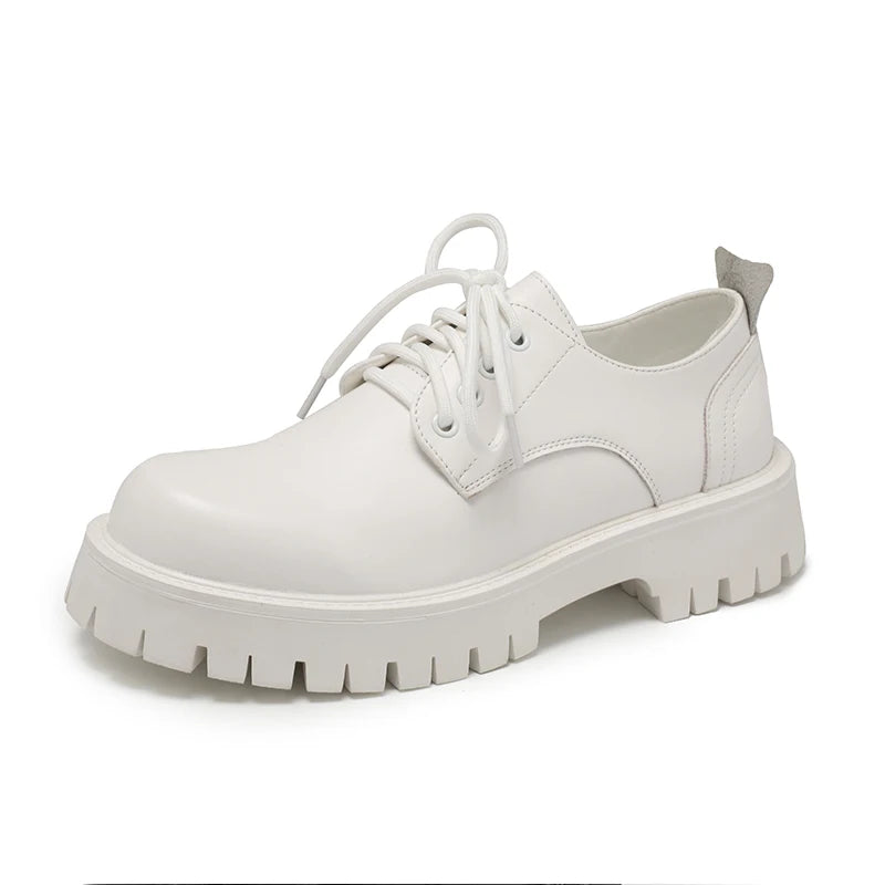 Mocassini casual con plateau in similpelle da uomo