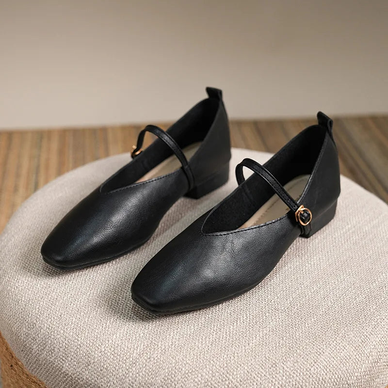 Ballerine Mary Jane con cinturino Eleganti e retrò
