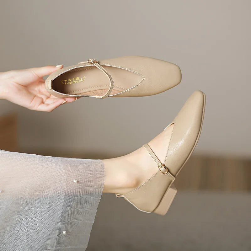 Ballerine Mary Jane con cinturino Eleganti e retrò