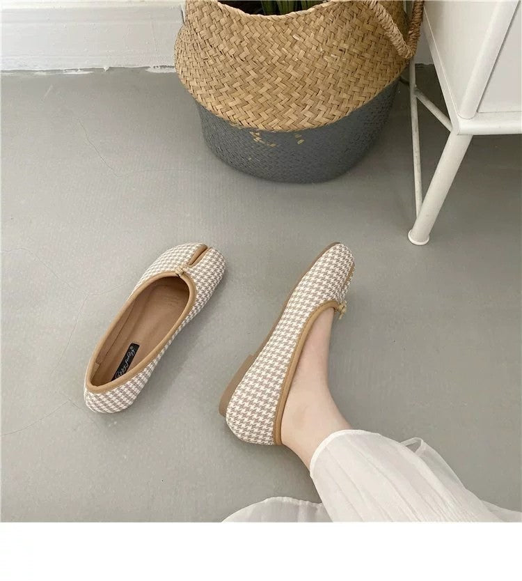 Ballerine basse mocassini tabi