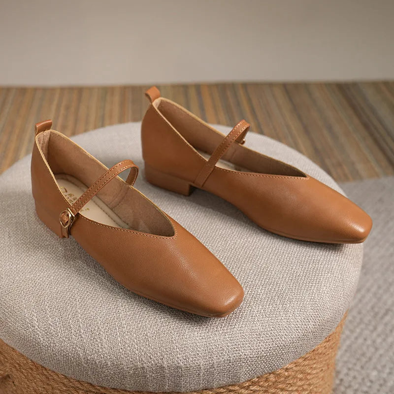 Ballerine Mary Jane con cinturino Eleganti e retrò