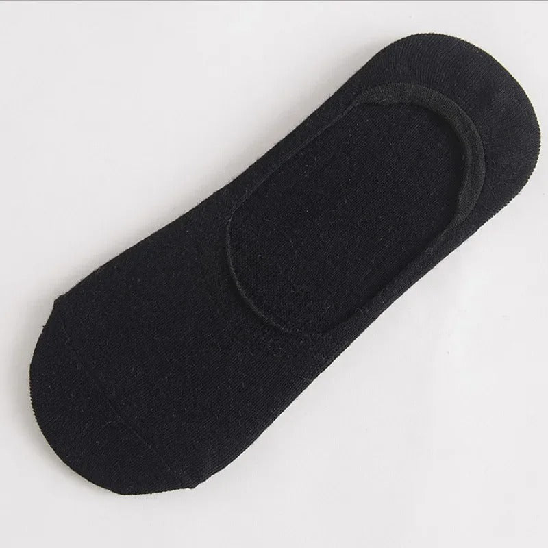 Chaussettes noires invisibles, taille unique