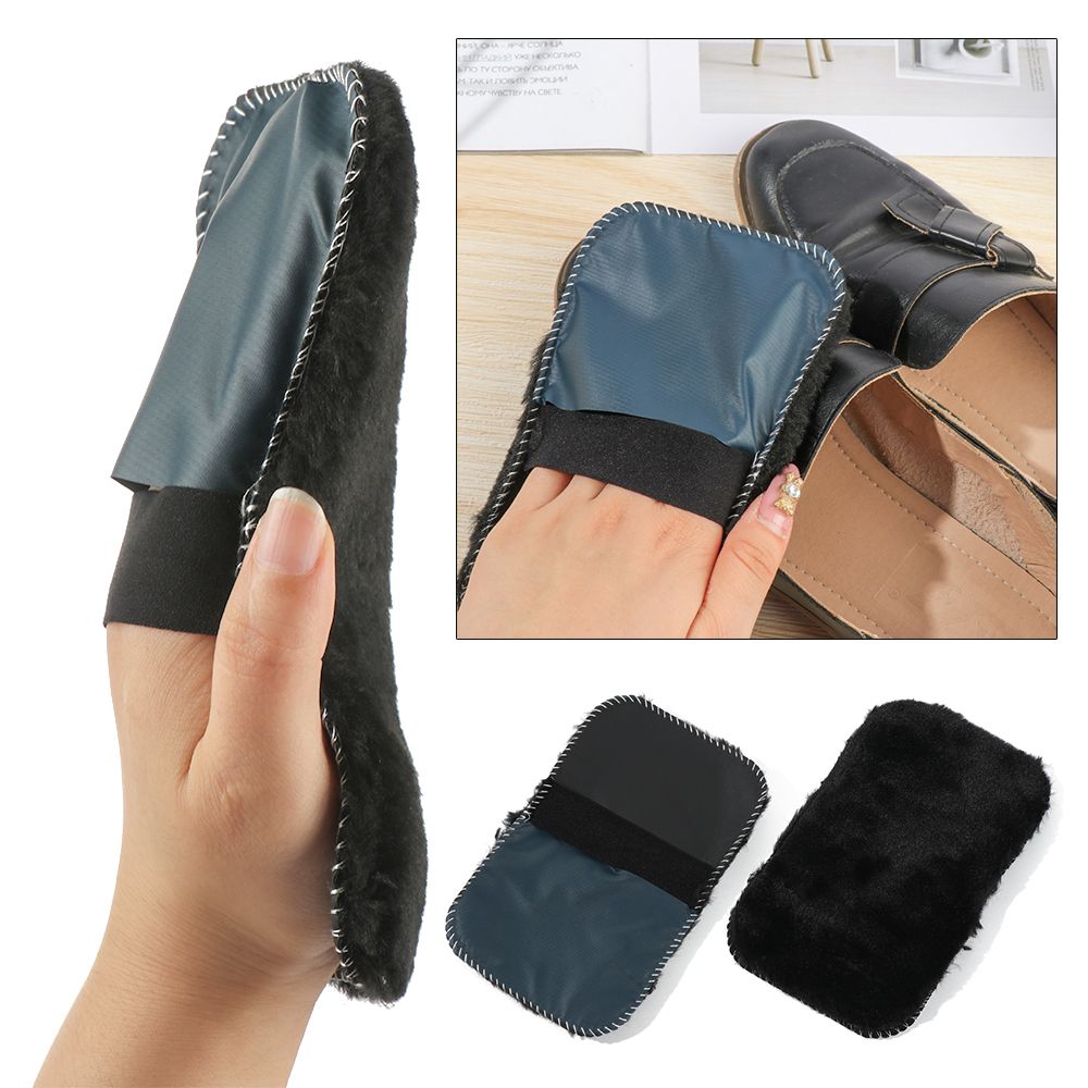 Guanto per la pulizia delle scarpe in pelle