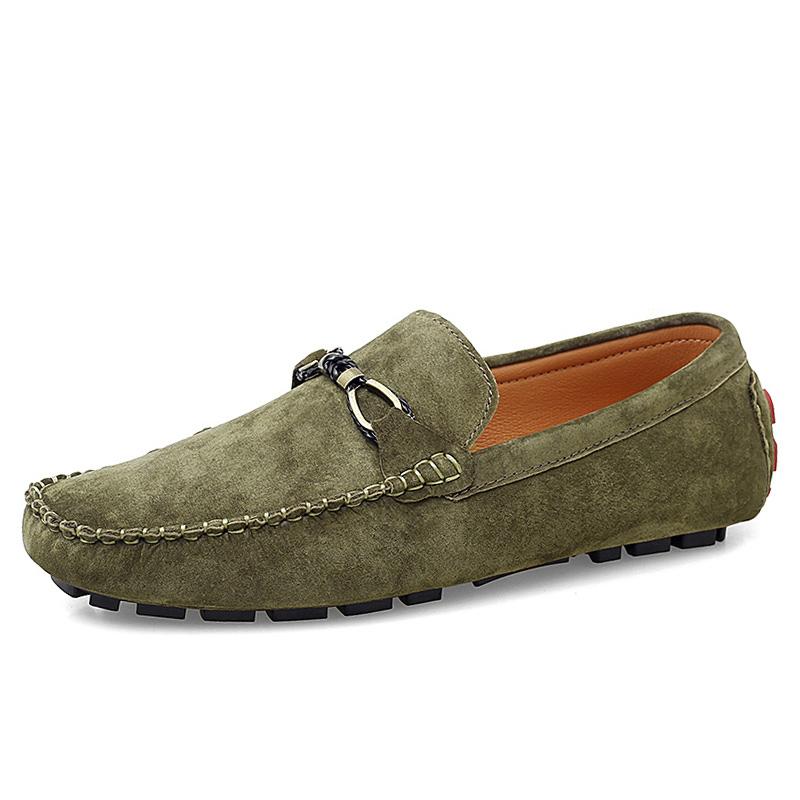 Mocassini in camoscio casual per uomo
