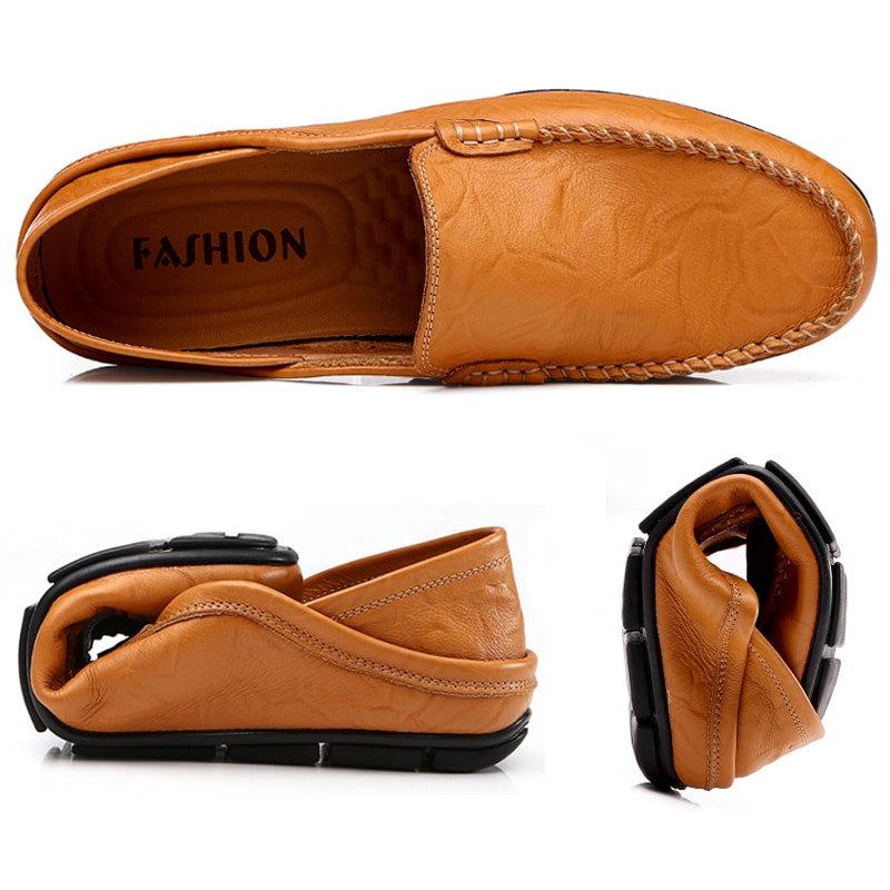 mocassino marrone da uomo