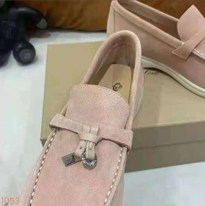 Mocassino in camoscio scamosciato britannico da donna