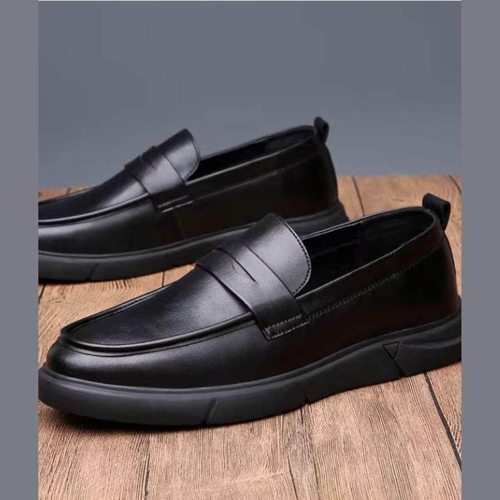 Mocassino Platform Uomo Nero con Linguetta - foto 9