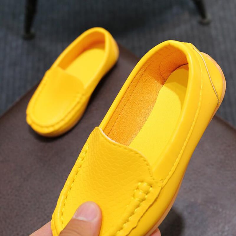 Mocassino slip-on in morbida pelle per bambini