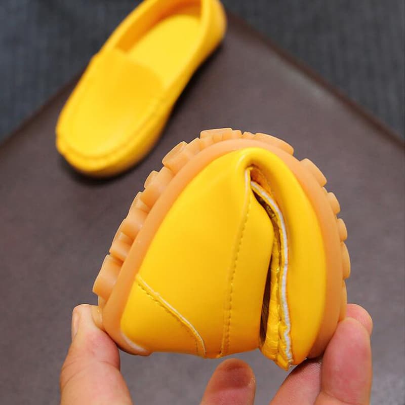 Mocassino slip-on in morbida pelle per bambini