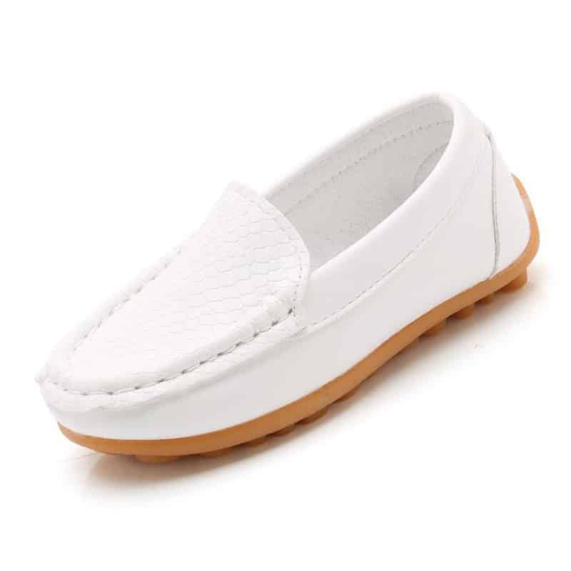 Mocassino slip-on in morbida pelle per bambini