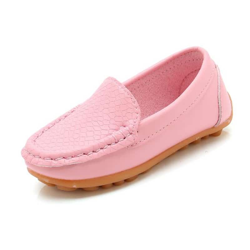 Mocassino slip-on in morbida pelle per bambini