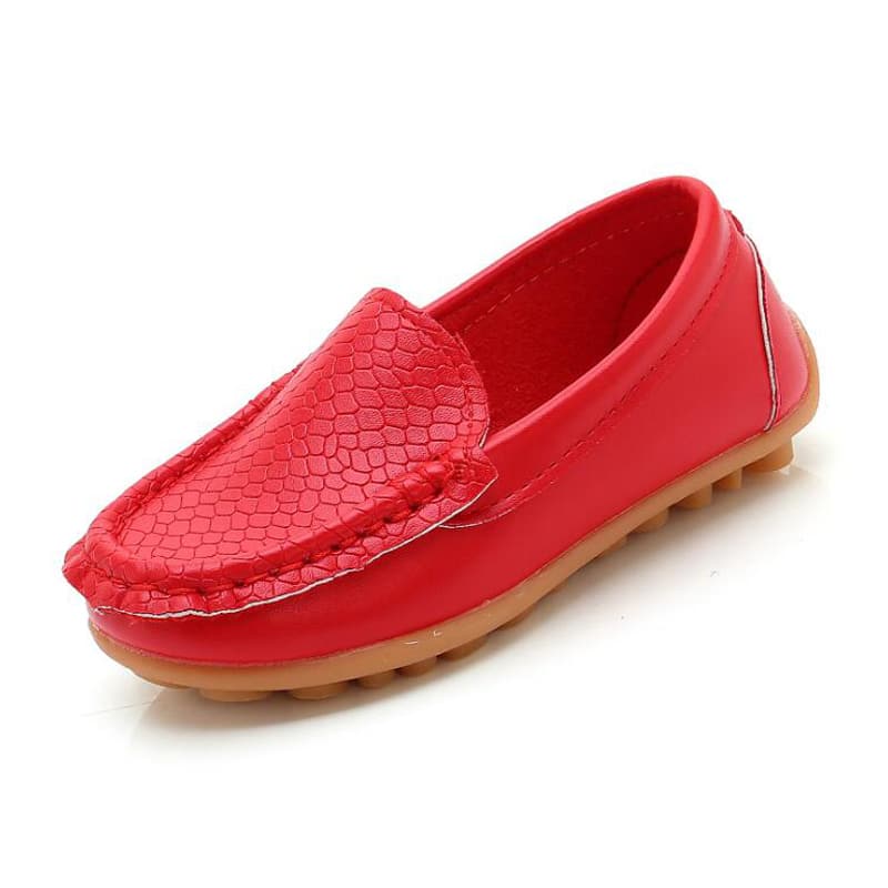 Mocassino slip-on in morbida pelle per bambini