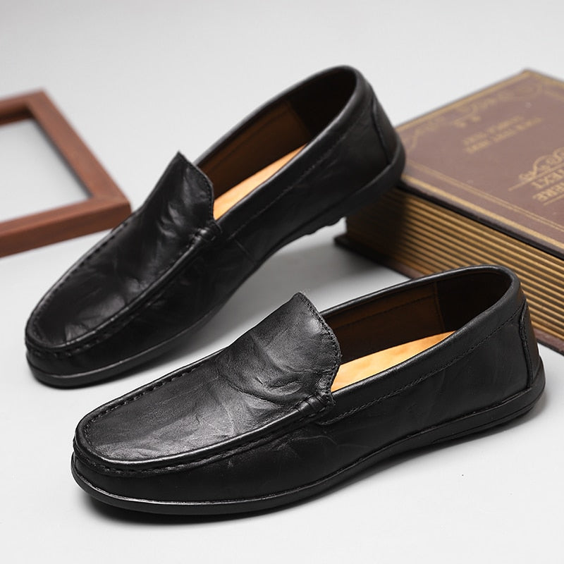 mocassino marrone