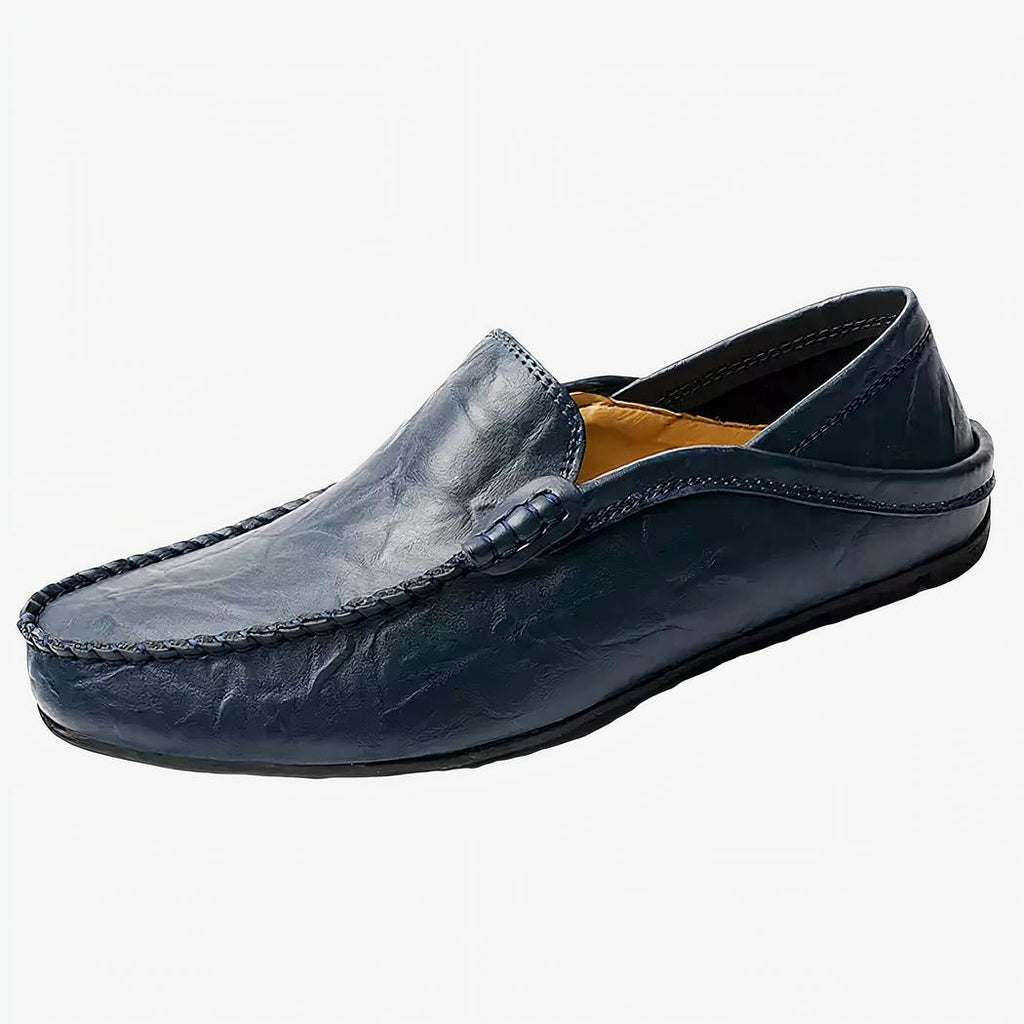 Mocassini casual in pelle sintetica da uomo
